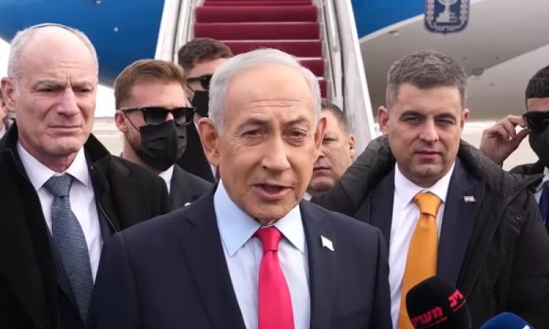 נתניהו. ספקן לגבי הסכם [צילום: תקשורת ראש הממשלה]