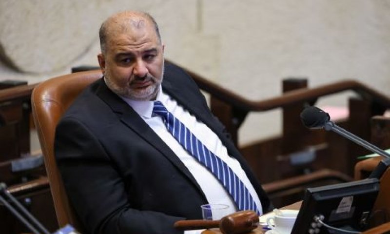 מנסור עבאס, יו"ר רע"ם [צילום: נועם מושקוביץ/דוברות הכנסת]