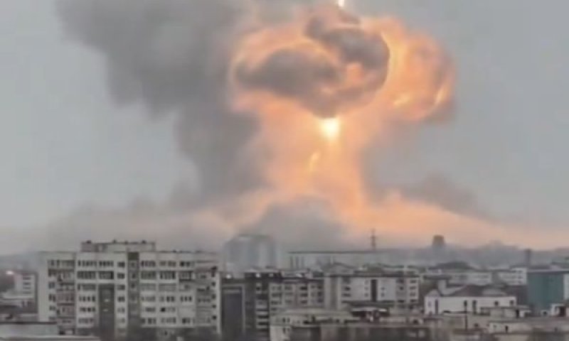 פיצוץ עוצמתי במיוחד סמוך לטהרן [צילום: רשתות חברתיות לפי סעיף 27א' לחוק זכויות יוצרים]