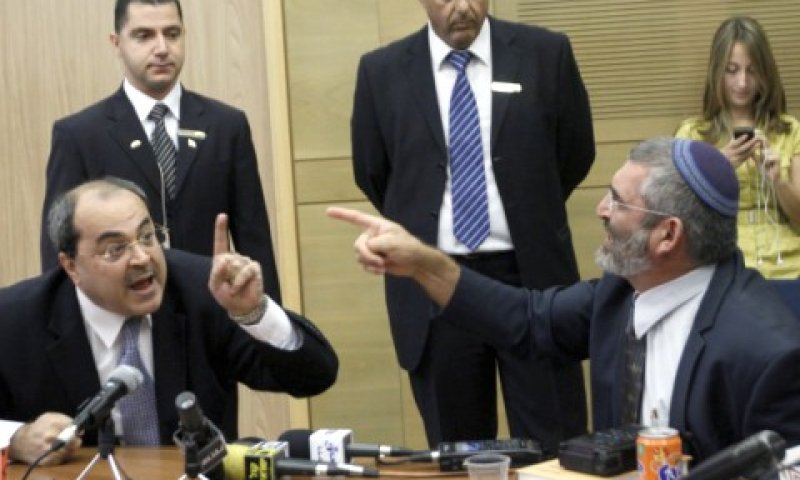 בן ארי וטיבי. קריעה הדדית [צילום: פלאש 90]