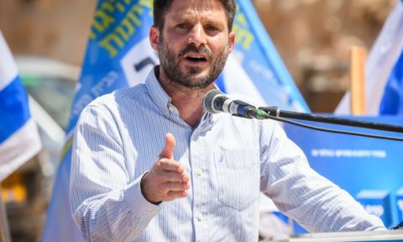 סמוטריץ'. "שר התחבורה הכי אכפתי" [צילום: בן דורי/פלאש 90]