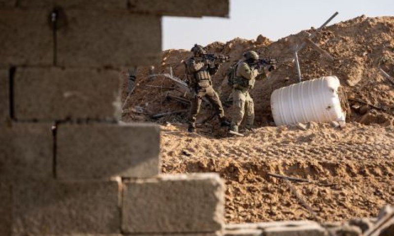 צה"ל ממשיך בפעילות ברצועה [צילום: דובר צה"ל]