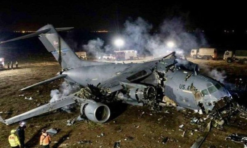 מטוס אמריקני שנפגע בתקיפה מצד אירן בבסיס הנסיך סולטן