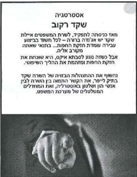 "התנהלות בזויה". שקף ממשרד רונן צור [צילום: ynet]