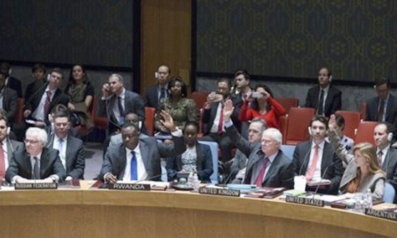 מועצת הביטחון. רק השגריר הרוסי התנגד [צילום: AP]