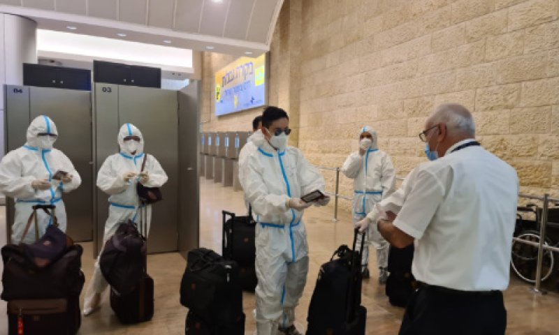 הגעת העובדים לנתב"ג
