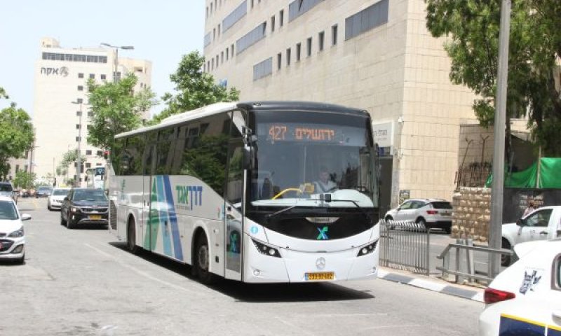 קו של חברת דרך אגד [צילום אילוסטרציה: צבי וינשטוק]