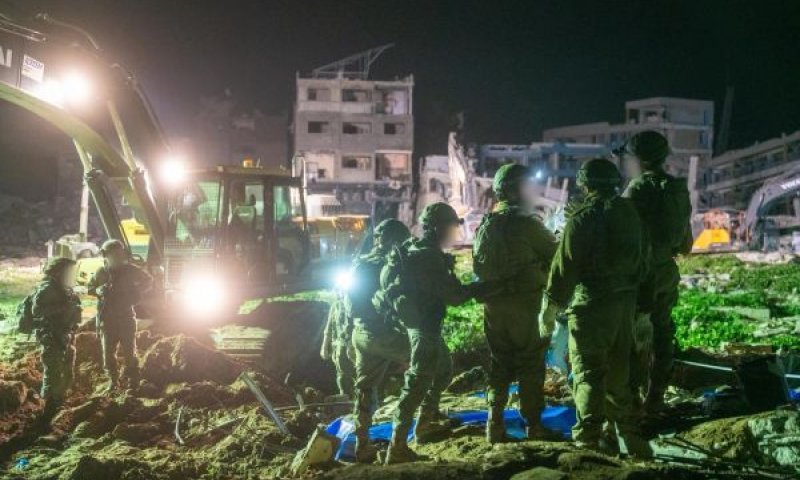 כוחות לוחמים איתרו את הגופה [צילום: דובר צה"ל]