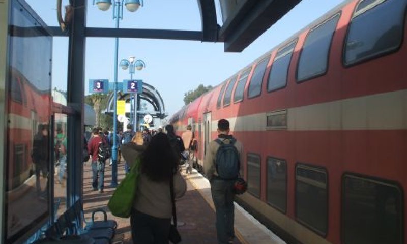 רכבת ישראל. שוב שביתה [צילום: איתמר לוין]