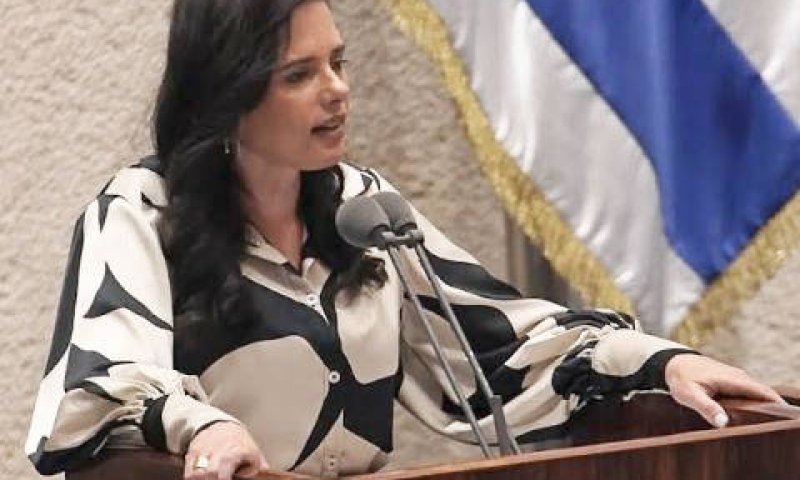 שקד. לשנות את הצו [צילום: דני שם-טוב, דוברות הכנסת]