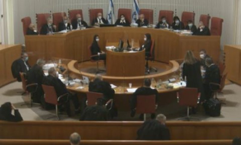הדיון בבג"ץ בחוק הלאום [צילום: לע"מ]