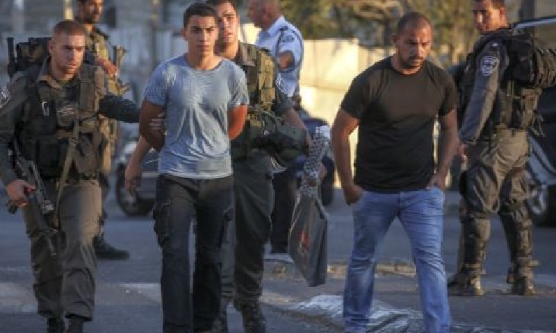 מעצר בג'בל מוכבר [צילום ארכיון: הדס פרוש/פלאש 90]