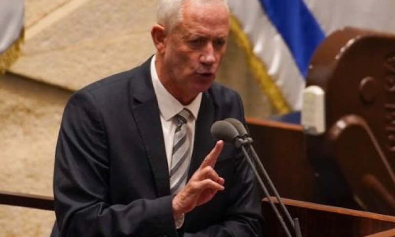 גנץ. מה יקרה ב-27 השנים הקרובות [צילום: דני שם-טוב/דוברות הכנסת]