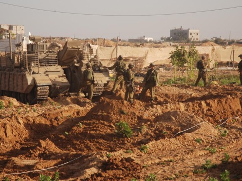 כוחות צה"ל שפעלו לחשיפת המינהרות
