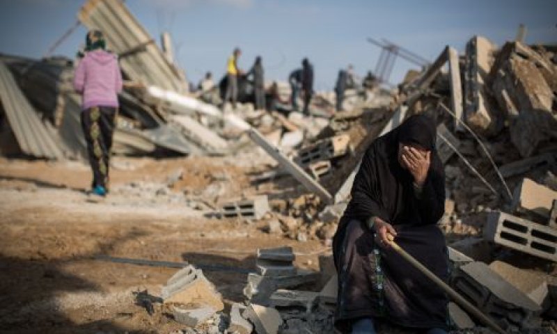 "המשרדים הוצתו" [צילום: הדס פרוש, פלאש 90]
