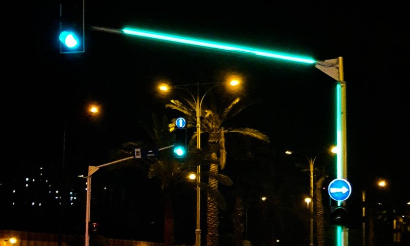 רמזור ירוק [צילום: עיריית פתח תקווה]
