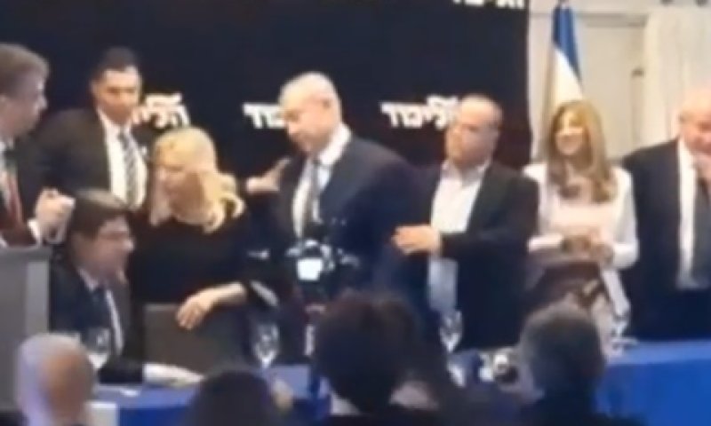 בני הזוג נתניהו פונו למרחב מוגן