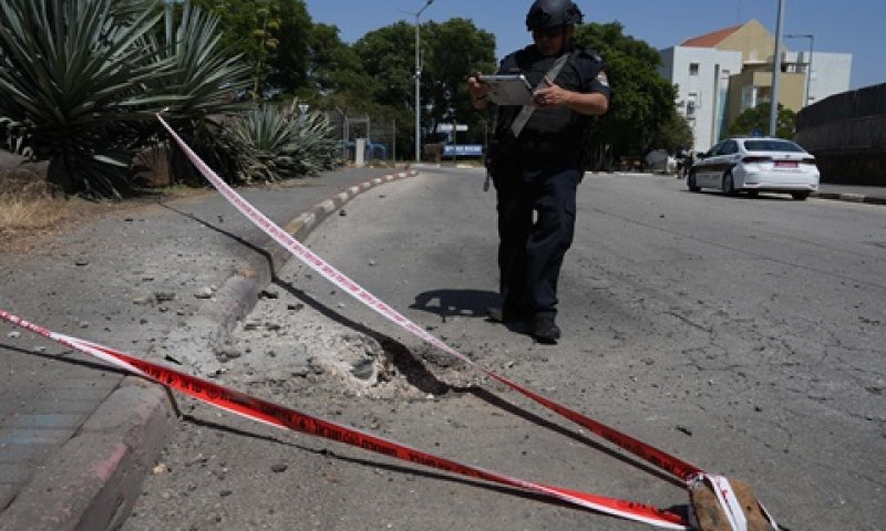 אזעקות נשמעו גם ביישובים שלא פונו בעמק החולה [צילום: אייל מרגולין, פלאש 90]