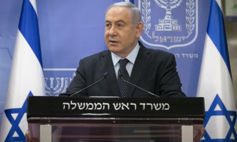 נתניהו. נפלה בחלקי הזכות [צילום: אוליביה פיטוסי, פלאש 90]