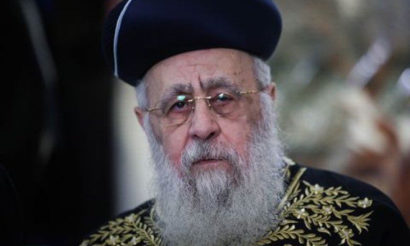 יצחק יוסף. צפוי לקבל בעוד שבועיים פרס ישראל [צילום: חיים גולדברג/פלאש 90]