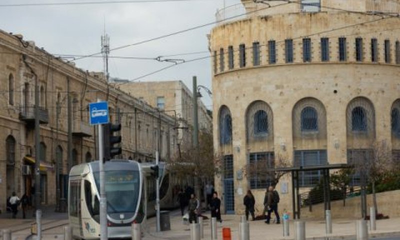 הרכבת הקלה [צילום: נתי שוחט/פלאש 90]