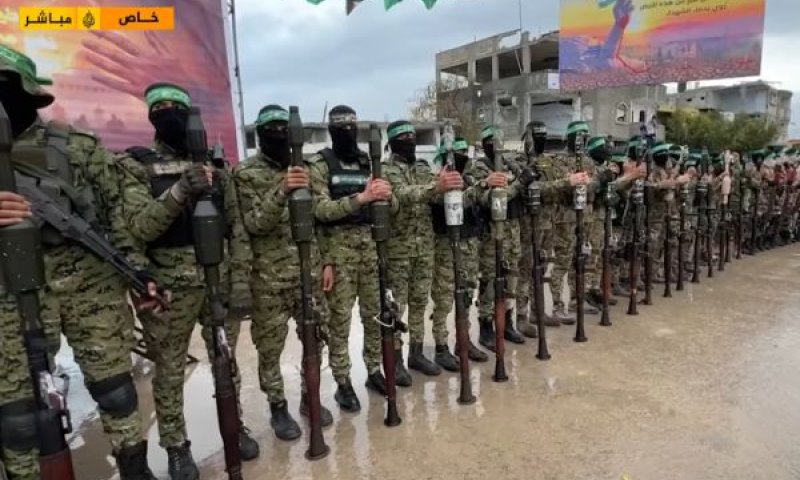 חמאס בעזה. נתניהו הורה להיערך ללחימה [צילום: לפי סעיך 27א]