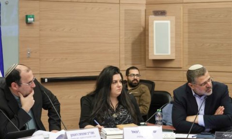 אביחי בוארון ושמחה רוטמן [צילום: דני שם-טוב/דוברות הכנסת]