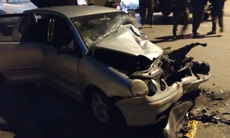 מכוניתו של הדורס, הלילה [צילום: משמר הגבול]