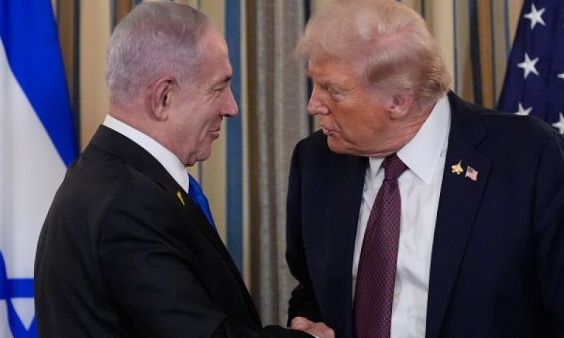 רק טראמפ יכול ללחוץ על נתניהו [צילום: אלכס ברנדון/AP]