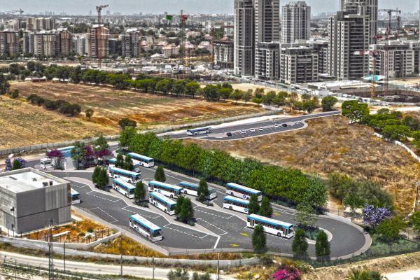 מחלף בן שמן לוד [הדמיה: נתיבי איילון]