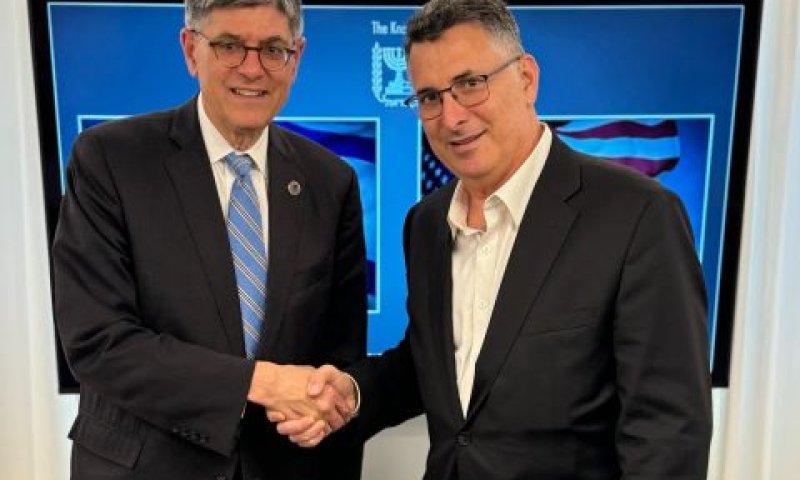 גדעון סער, שגריר ארה״ב בישראל, ג'ק לו.