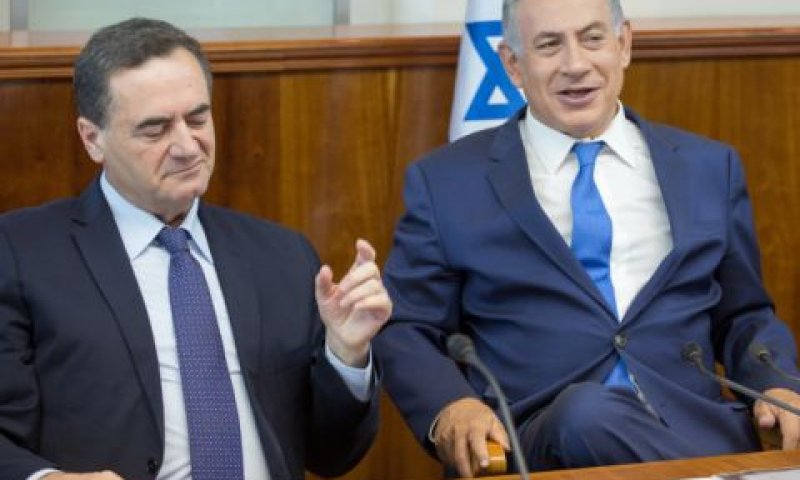 נתניהו וכ"ץ. יריבות או ספין? [צילום: אמיל סלמן]