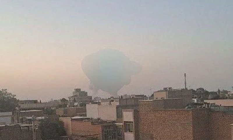 תקיפה אספהאן [צילום: רשתות חברתיות]