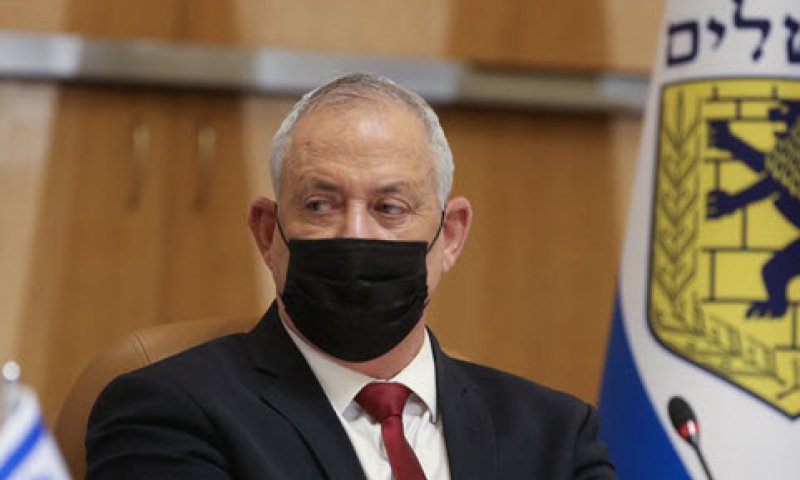 גנץ. "מכנה משותף בסיסי" [צילום: עמית שאבי]