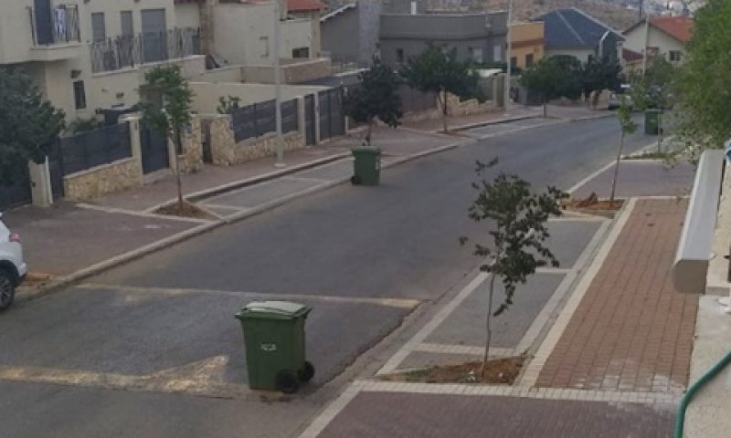 פחי הזבל בבית אריה