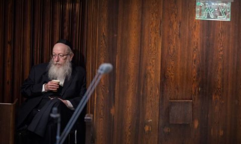 ח"כ יעקב ליצמן [צילום: הדס פרוש/פלאש 90]