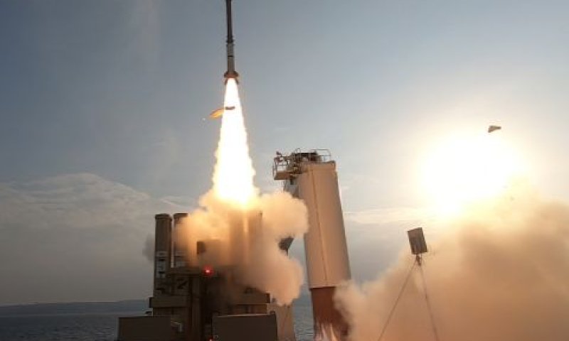 ניסוי מוצלח במערכת שרביט קסמים [צילום: אגף דוברות והסברה, משרד הביטחון]