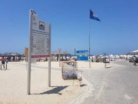 חוף מציצים [צילום: דוברות עירית תל-אביב]