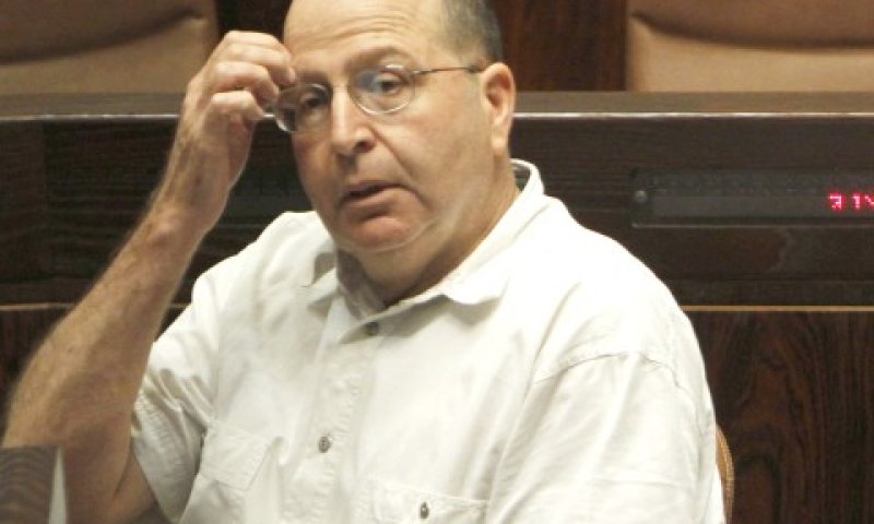 יעלון. מתנגד להקפאה נוספת [צילום: פלאש 90]