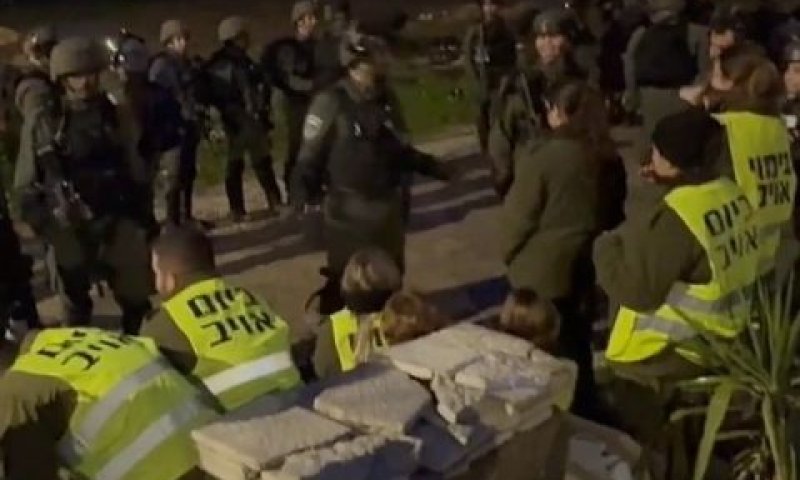 תרגיל אוגדת איו"ש. מתיישבים בתפקיד האויב