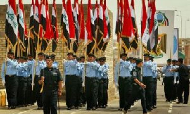 טקס העברת השלטון ברמאדי, בירת ענבאר [צילום: AP]