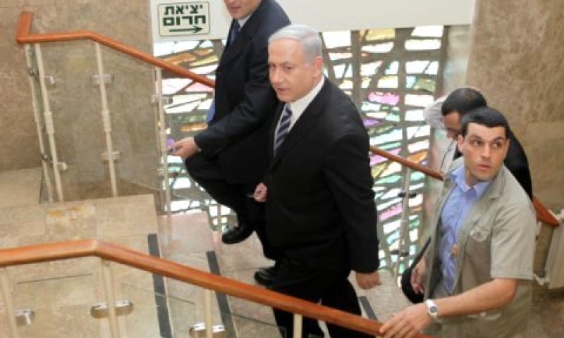 נתניהו. עליית מדרגה [צילום: פלאש 90]