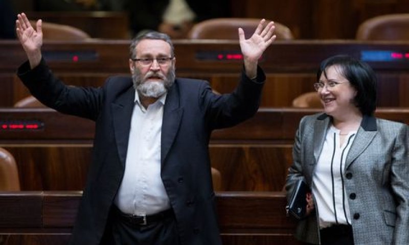 פלוסקוב וגפני. יש מתווה! [צילום: יונתן זינדל/פלאש 90]