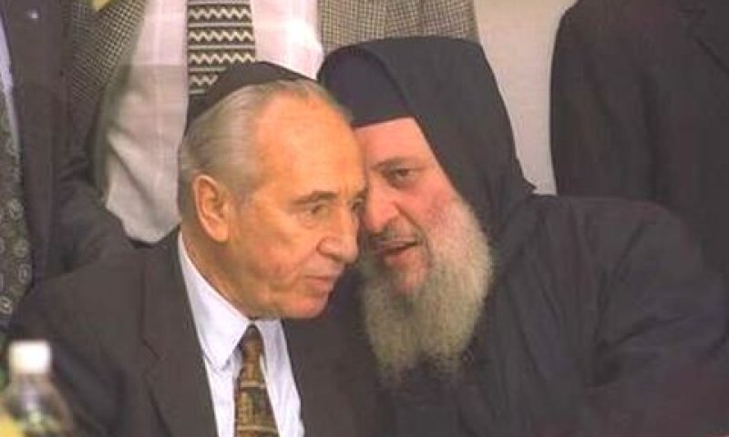 ממתיק סוד עם הנשיא. הבאבא ברוך [צילום: לע"מ]