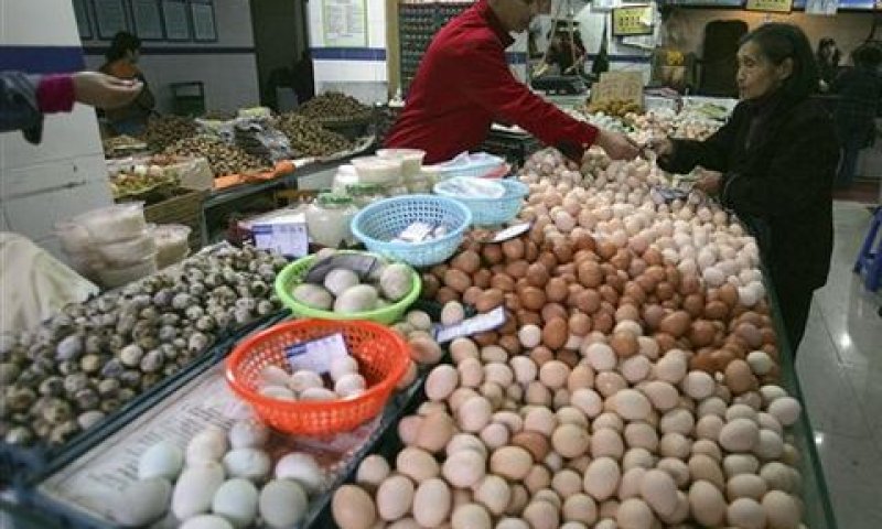 סין. ביצים נגועות [צילום: AP]