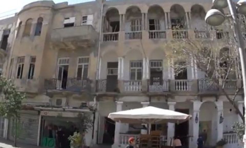 בית העמודים [צילום: צחי שקד, יוטיוב]