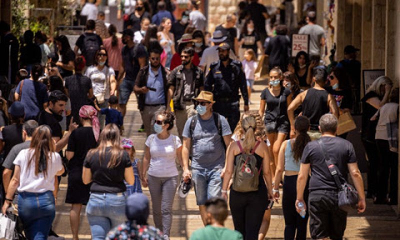 התו הירוק המרוחב נכנס לתוקף [צילום: יונתן זינדל/פלאש 90]