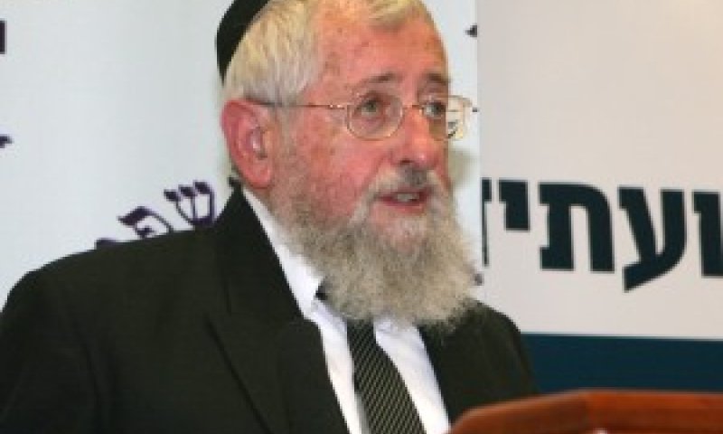 הרב שלמה דיכובסקי ואהרן ברק