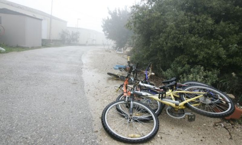 אופניים ביישוב חרשה [צילום: אורי לנץ/פלאש 90]