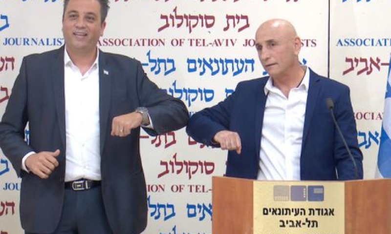 שלח וכהן. "תמו ימי הקומבינות הפוליטיות" [צילום: מסך]